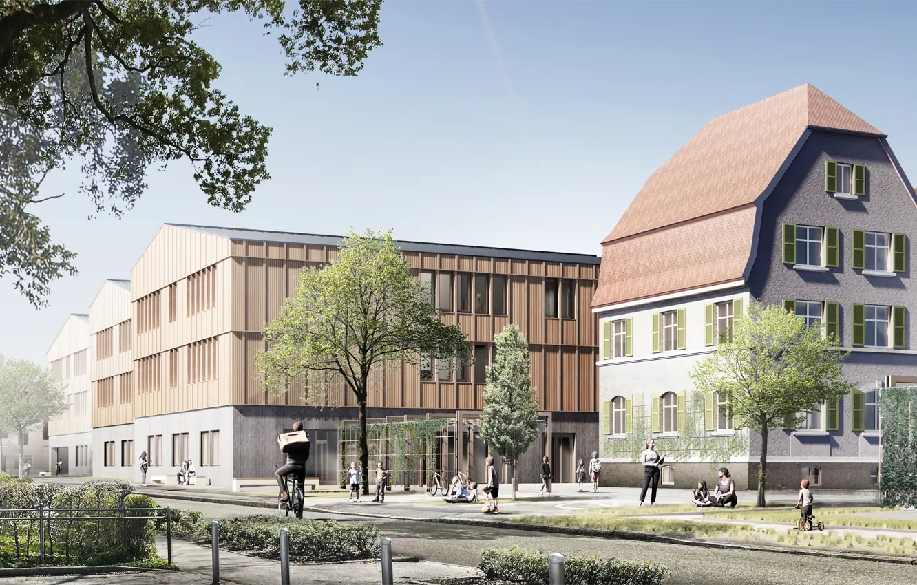 Visualisierung: Bär, Stadelmann, Stöcker Architekten und Stadtplaner PartGmbB Nürnberg, München